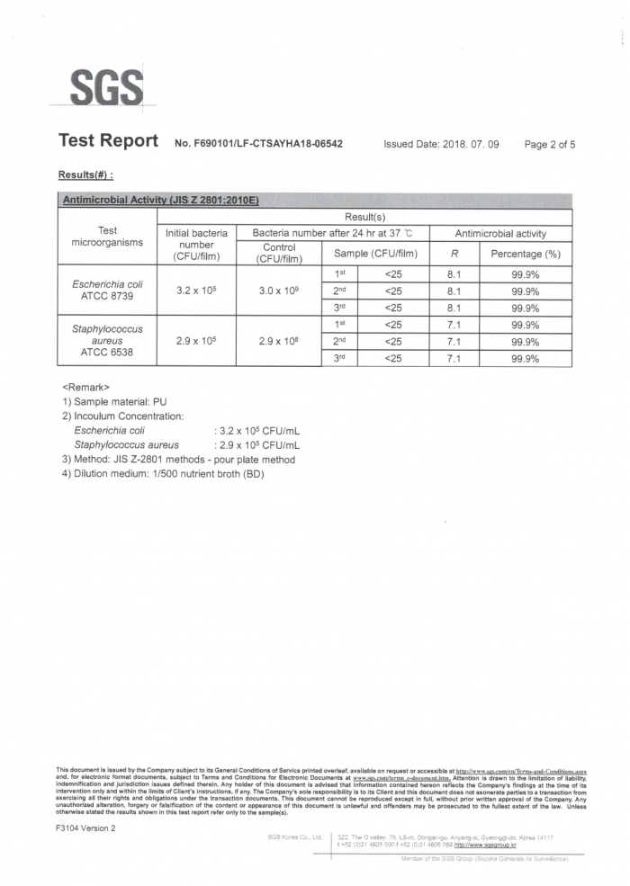 抗菌證明SGS TEST CERTIFICATE FOR ANTIMICROBIAL ACTIVITY FOR PU LEATHER_page-0002