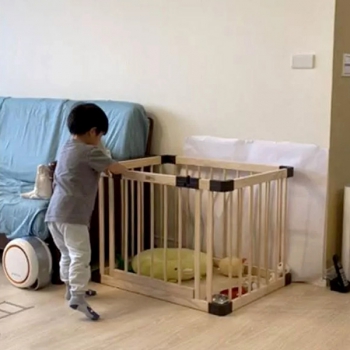 Jollybaby紐西蘭實木嬰兒圍欄